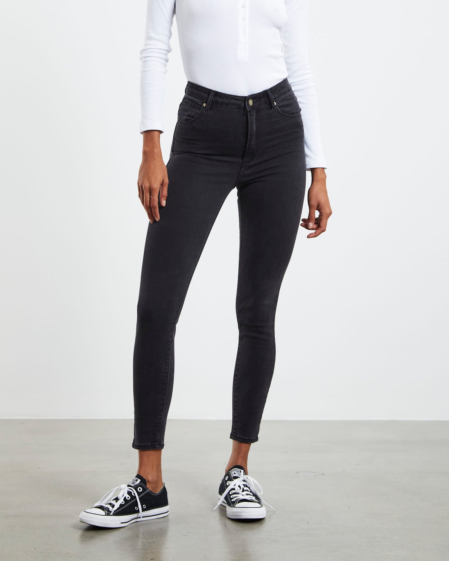 ABRAND High Skinny Ankle 'Graphite'