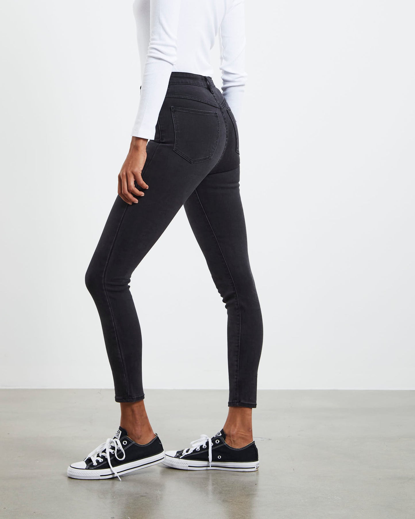 ABRAND High Skinny Ankle 'Graphite'