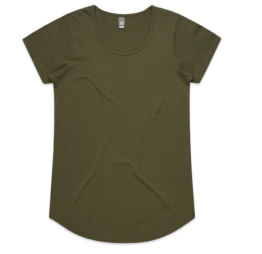 ASCOLOUR Woman's Mali Tee 'Army'