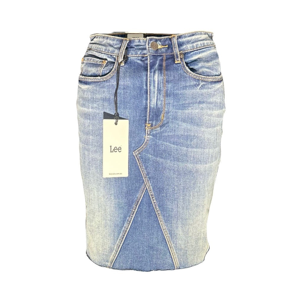 LEE Unpick Skirt 'Dean Blue'