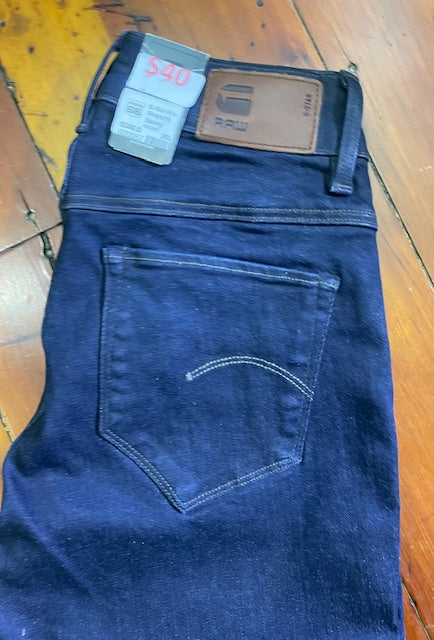 G-STAR Shape Hi Skinny 'Deep Blue'