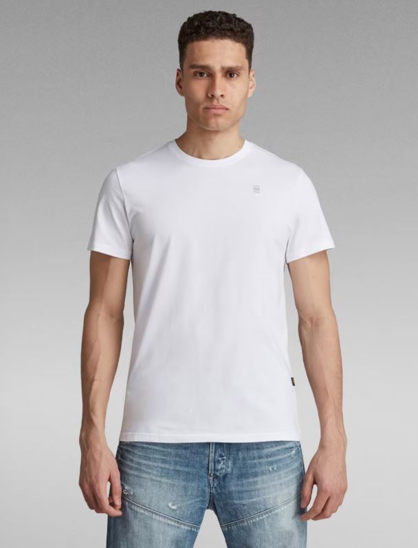 G-STAR Base Jersey Tee 'White'