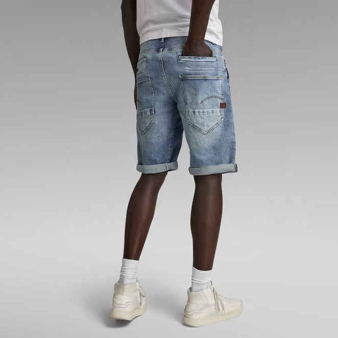 G-STAR D-Staq 3D Shorts 'Light Indigo Aged'