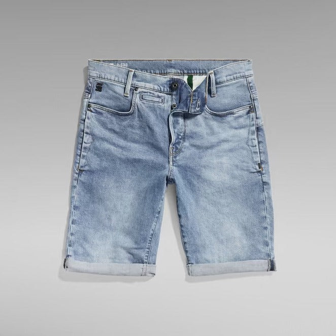 G-STAR D-Staq 3D Shorts 'Light Indigo Aged'