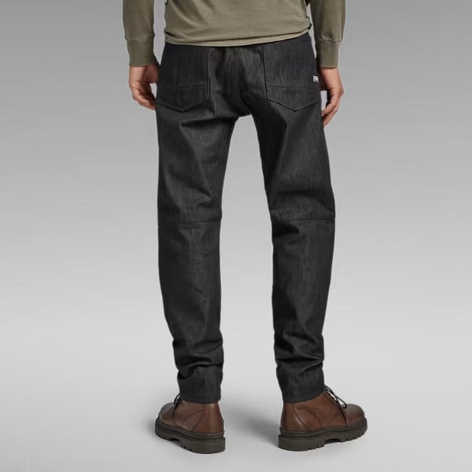 G-STAR Grip 3D Relaxed Tapered Jeans 'Pitch Black'