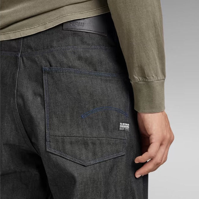 G-STAR Grip 3D Relaxed Tapered Jeans 'Pitch Black'