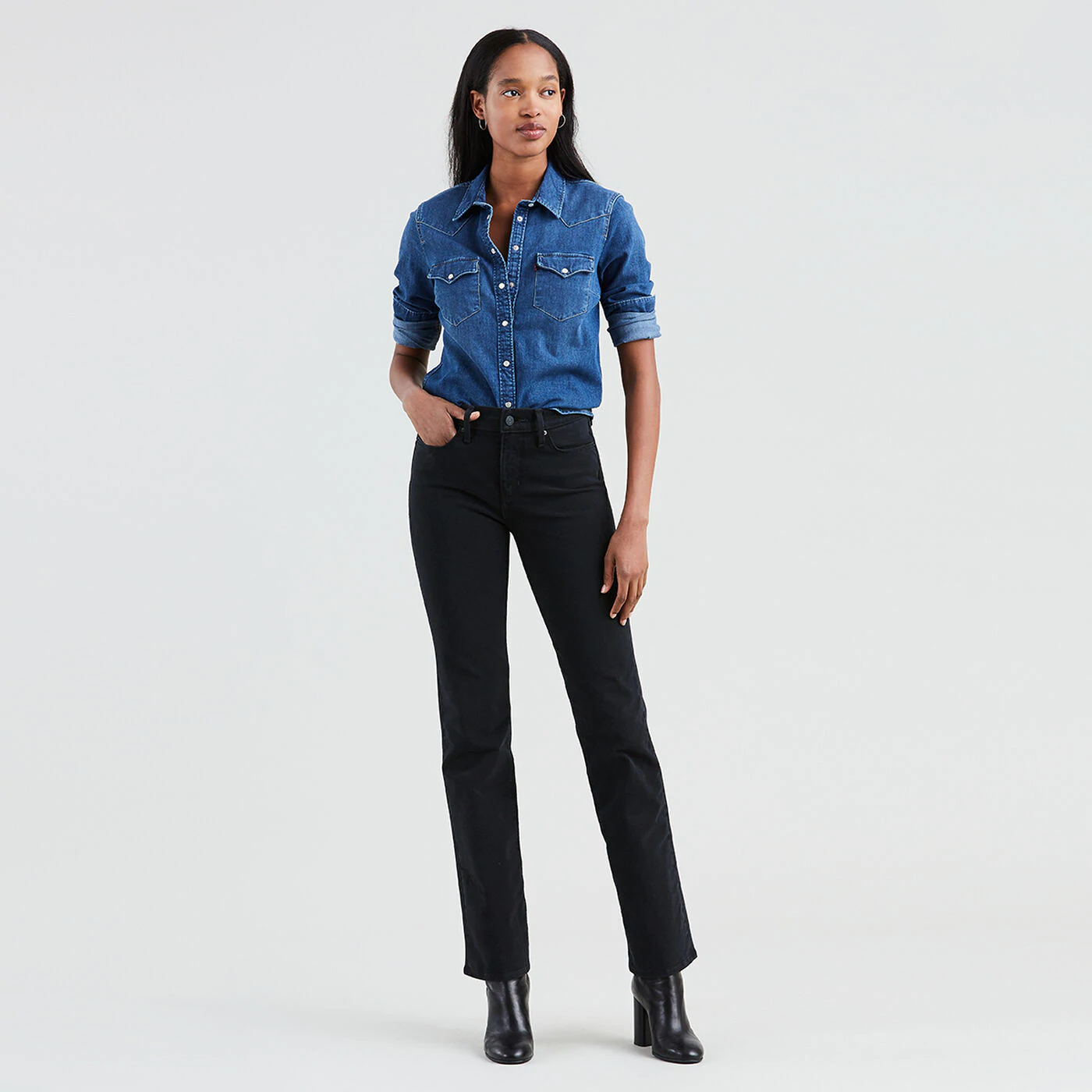 LEVI’S 314 Shaping Straight ‘Ultra Black’