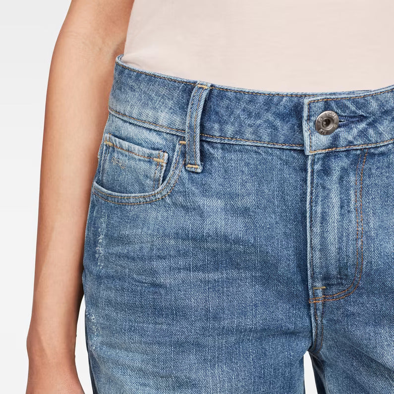G-STAR 3301 High Boyfriend Shorts 'Medium Aged'