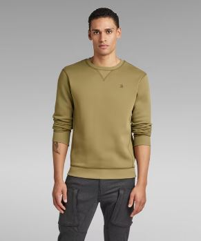G-STAR Premium Sweat 'Fresh Army Green'