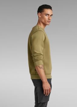 G-STAR Premium Sweat 'Fresh Army Green'
