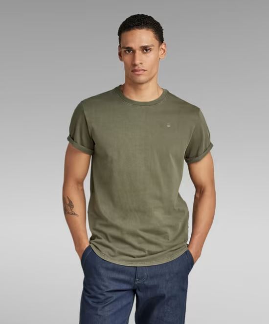 G-STAR Lash Tee ‘Asfalt Gold’