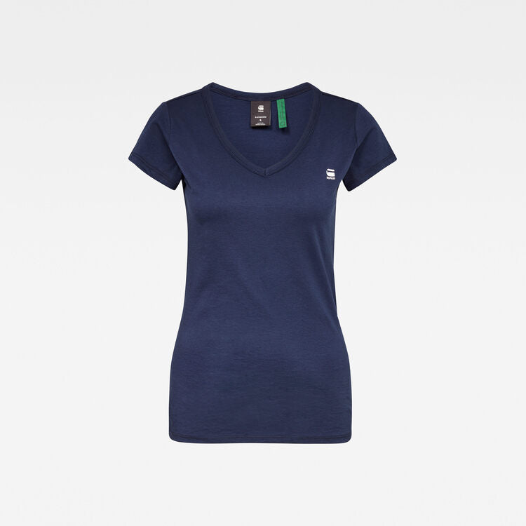 G-STAR W's Eyben Slim V Tee 'Sartho'