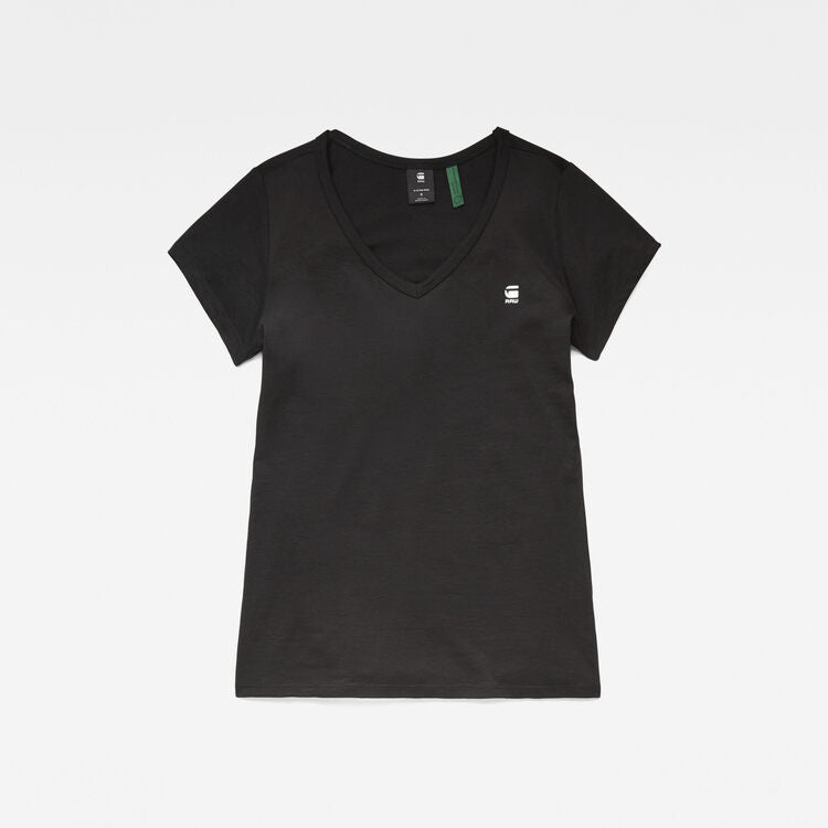 G-STAR W's Eyben Slim V Tee 'Black'