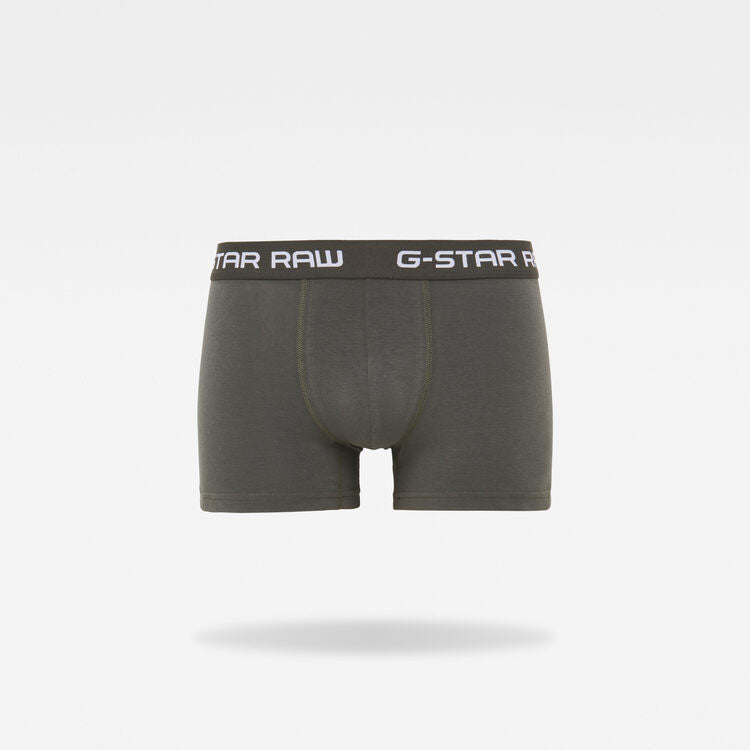 G-STAR Classic Trunks 3 Pack ‘Green pack’