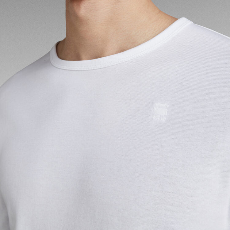 G-STAR Base Long Sleeve T-Shirt 'White'