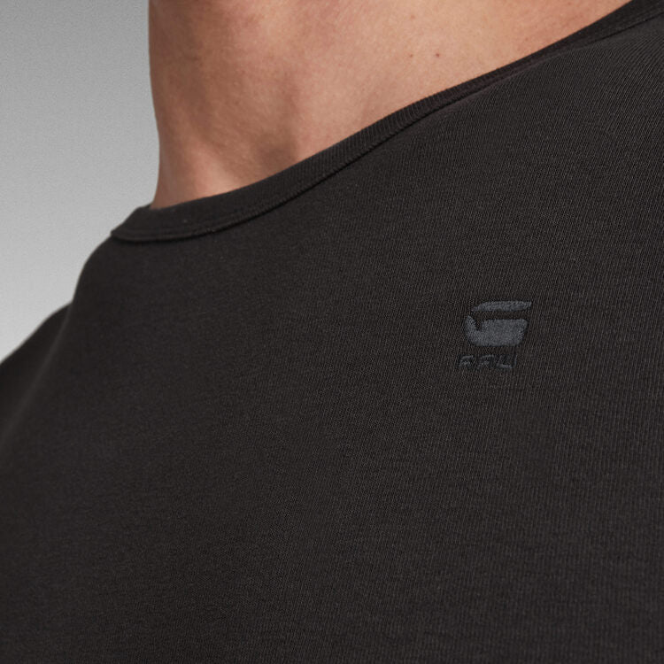 G-STAR Base Long Sleeve T-Shirt 'Black'