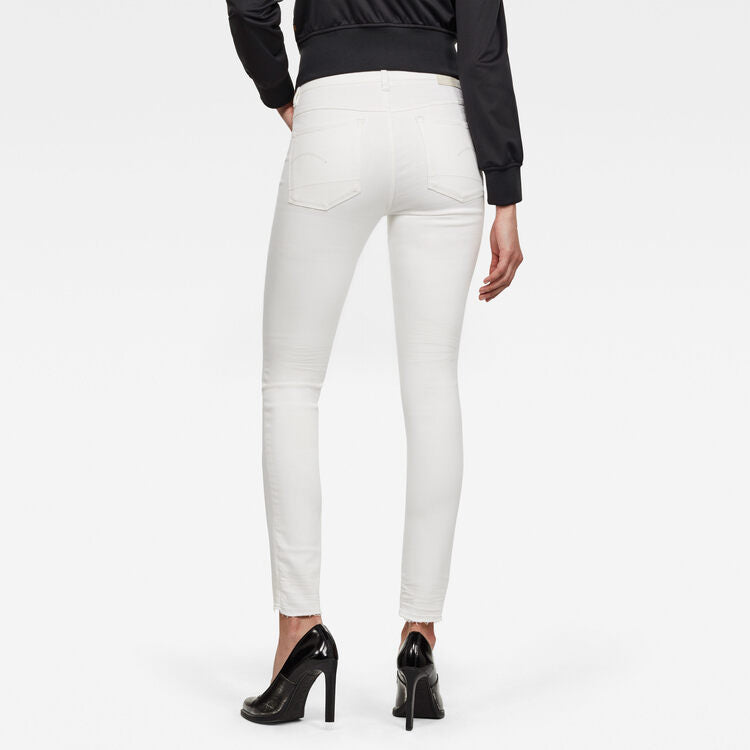 G-STAR 3301 High Skinny Ripped Ankle ‘Elto White’