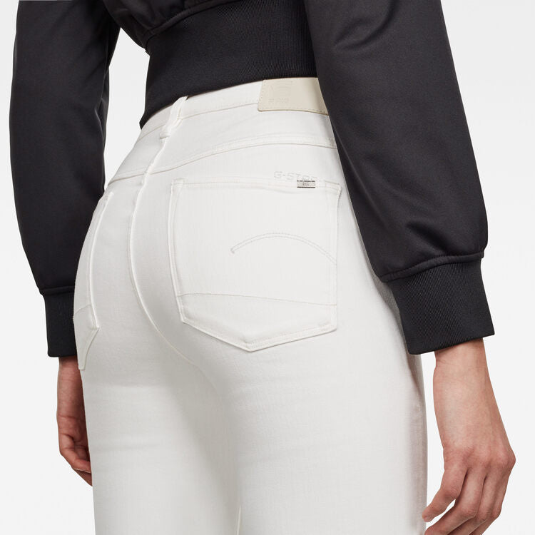 G-STAR 3301 High Skinny Ripped Ankle ‘Elto White’