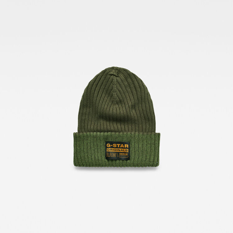 G-STAR Vaan Reversible Beanie 'Forest/Olive'