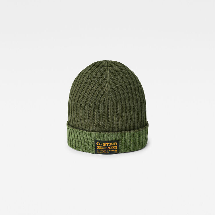 G-STAR Vaan Reversible Beanie 'Forest/Olive'