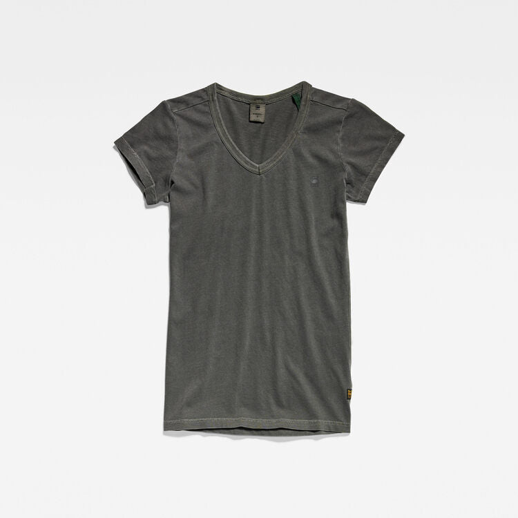 G-STAR W's Eyben Slim V Tee 'Raven'