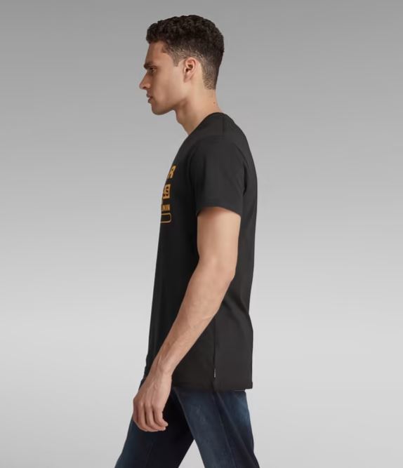 G-STAR Graphic 8 Tee 'Black'