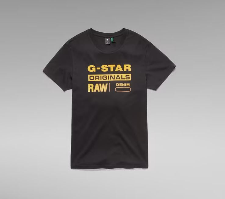G-STAR Graphic 8 Tee 'Black'