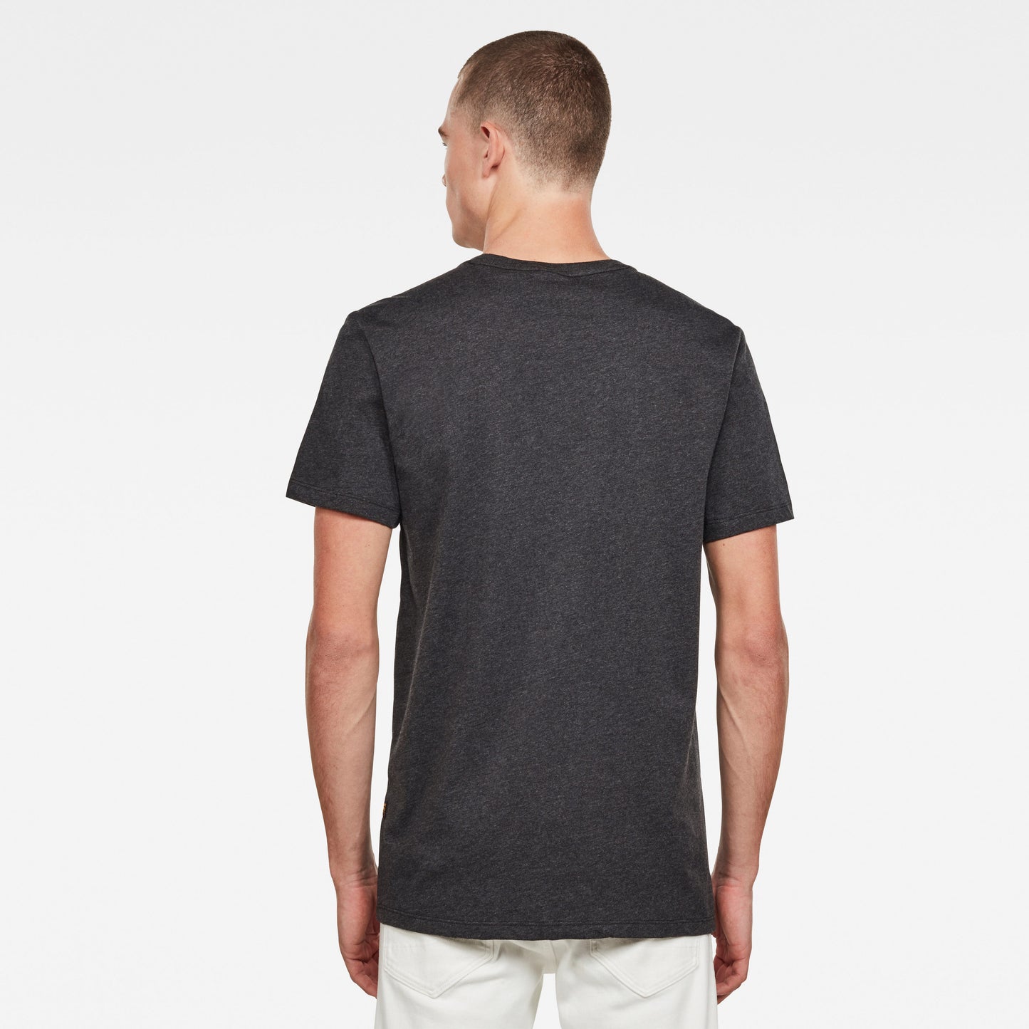 G-STAR Base Jersey Tee 'Black Heather'