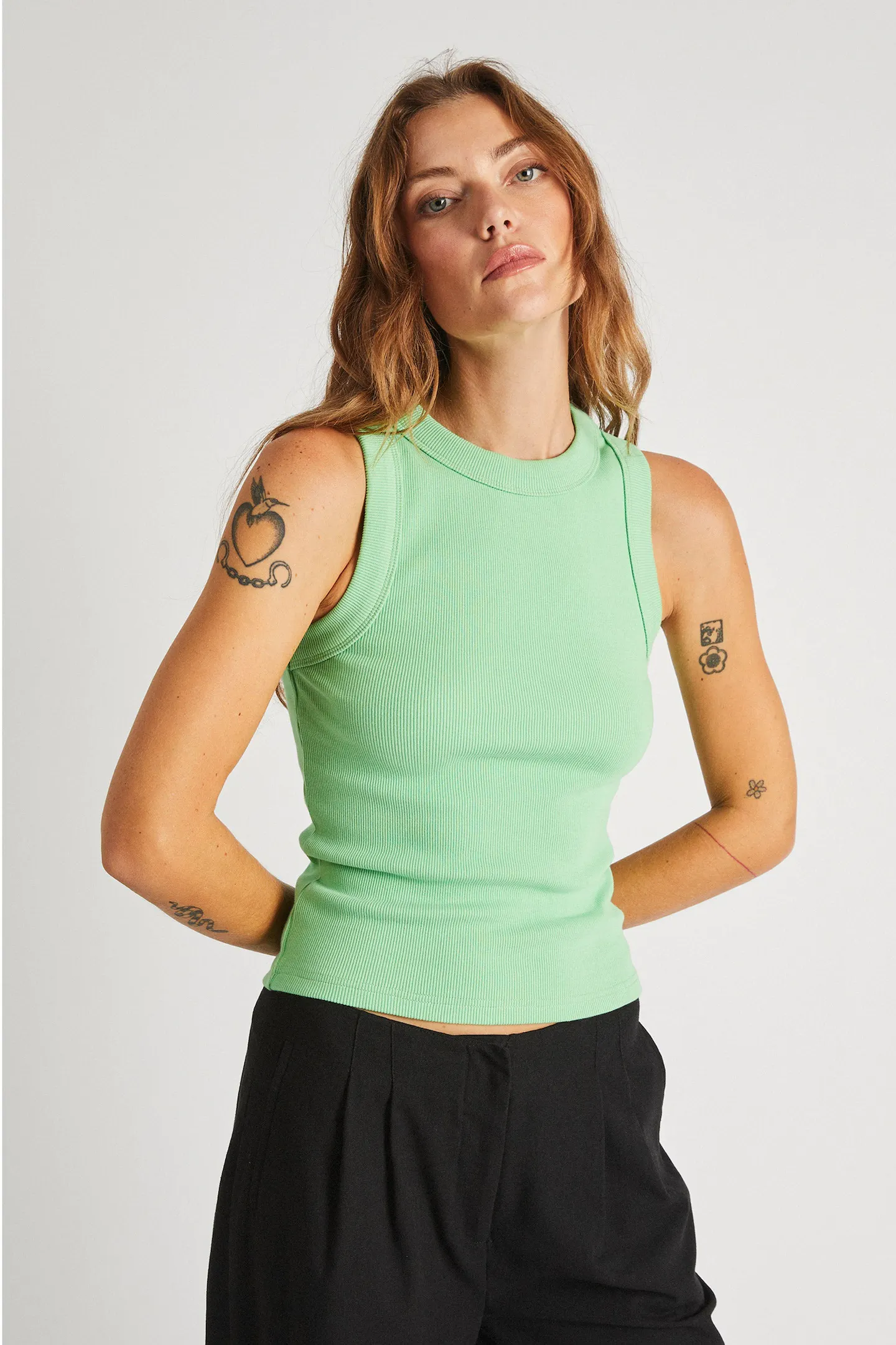NEUW Jonesy Singlet 'Apple'