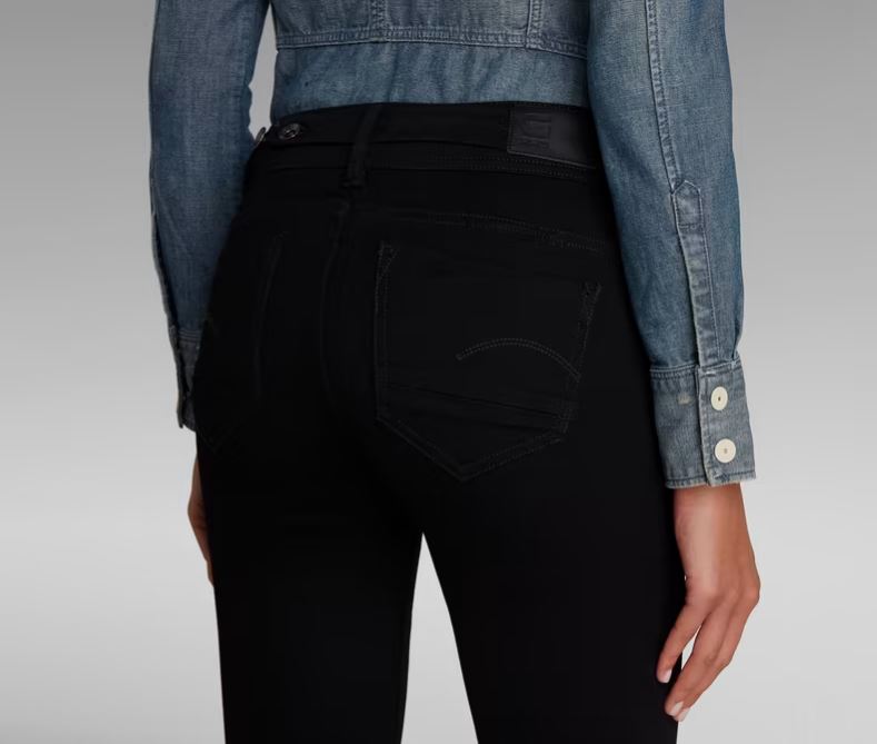 G-STAR Midge Saddle Bootcut 'Black'