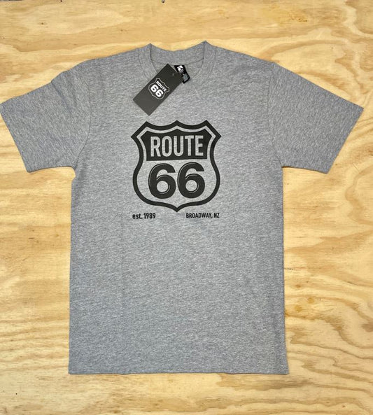 Route 66 Men's Original 1989 Tee 'Grey Marle'