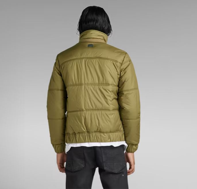 G-Star Meefic Quitled Jacket 'Antic Green'