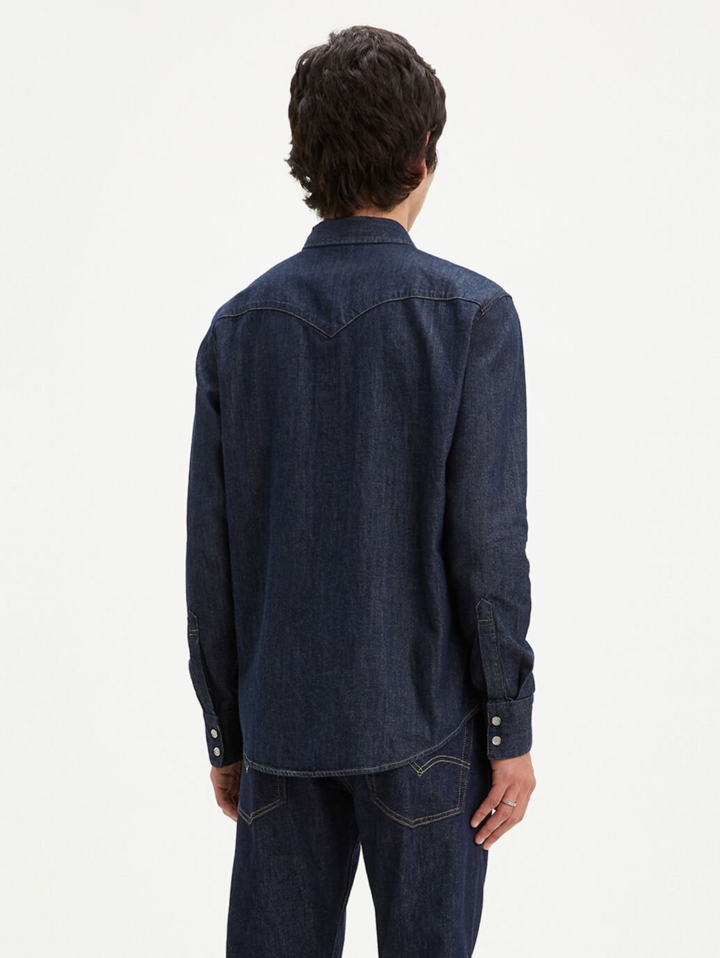 LEVI’S Barstow Denim Western Shirt ‘Rinse’