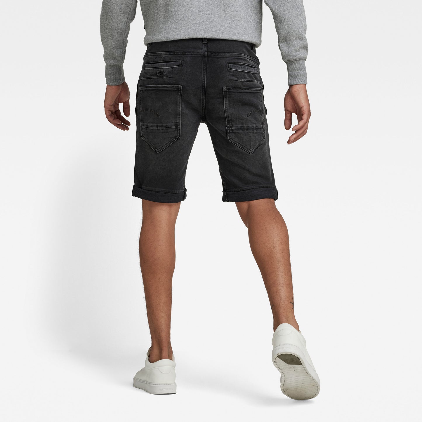G-STAR D-Staq 3D Shorts 'Worn in Black Onyx'