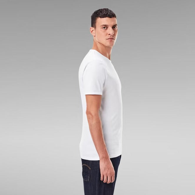 G-STAR Base Plain Tee Crew Neck 'White'