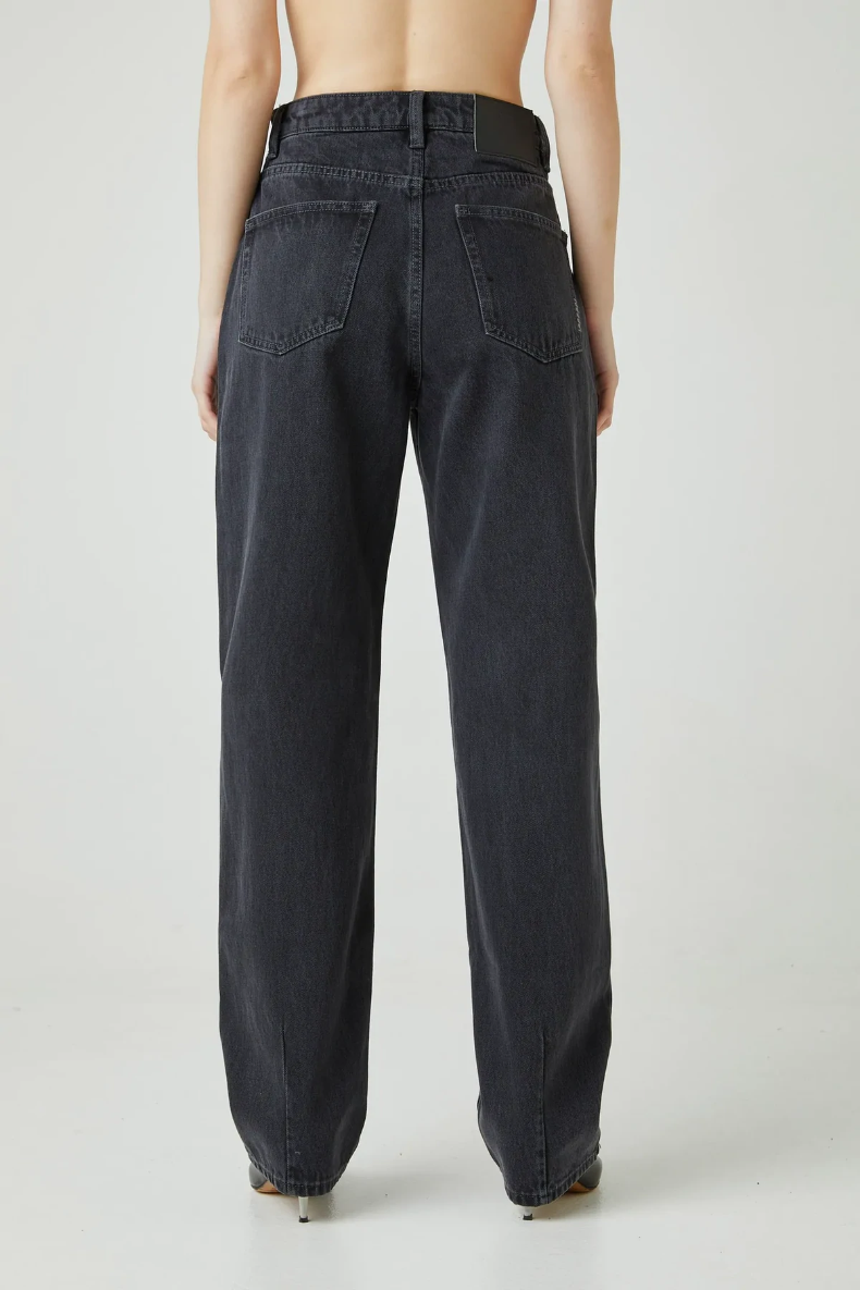 NEUW Sade Baggy 'Zero Washed Black'