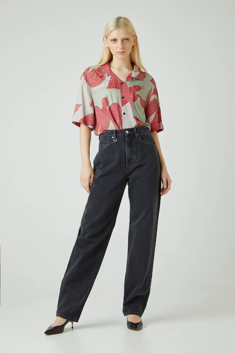 NEUW Sade Baggy 'Zero Washed Black'