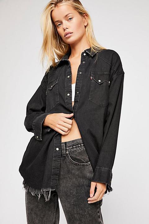 LEVI's W's Oversize Sawtooth Shirt 'You Want Me'