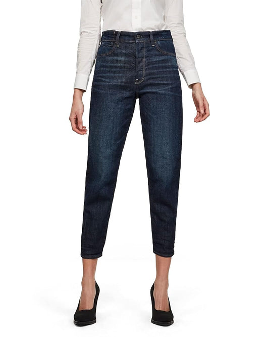 G-STAR Janeh Ultra High Mom Ankle 'Deep forest'