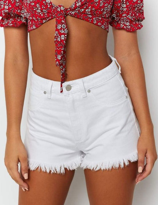 ABRAND High Relaxed Short ‘White’