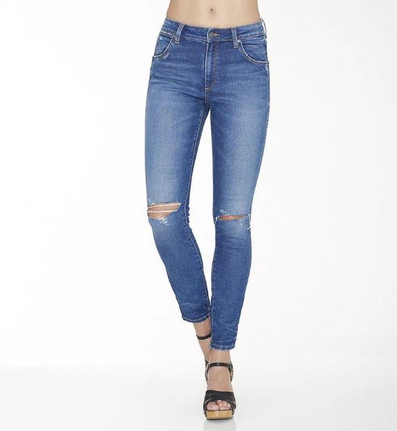 Wrangler W's Pins Mid Skinny Jean 'Bronx'