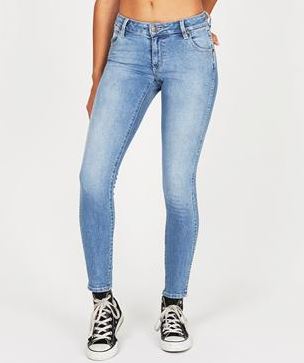 Wrangler W's Pins Skinny Jean 'Stone'