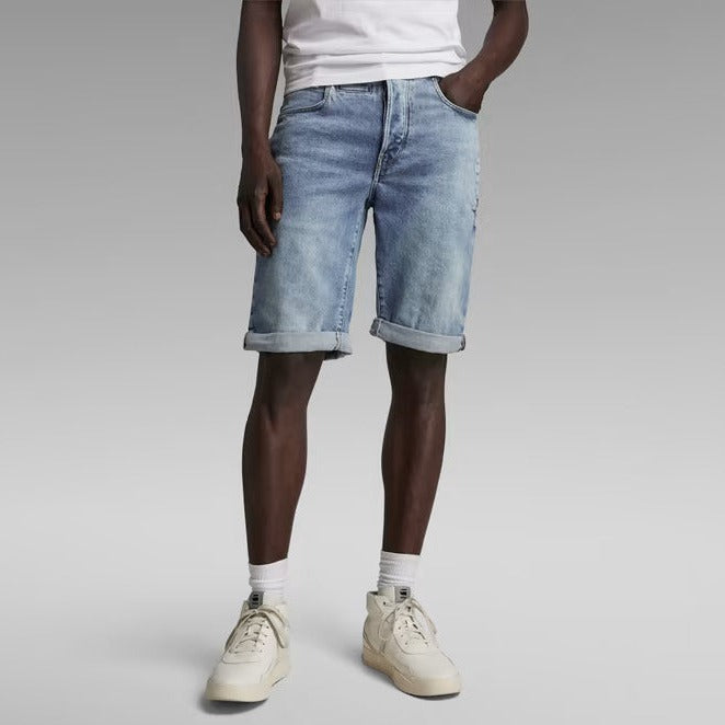 G-STAR D-Staq 3D Shorts 'Light Indigo Aged'