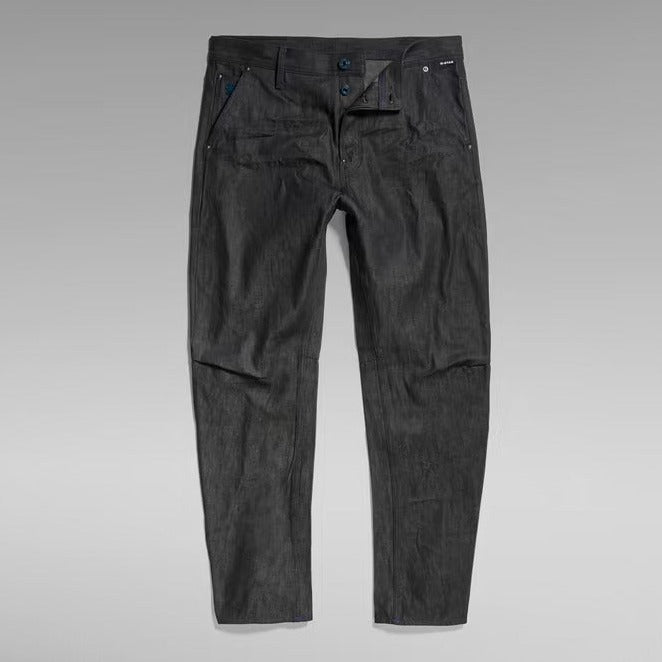 G-STAR Grip 3D Relaxed Tapered Jeans 'Pitch Black'