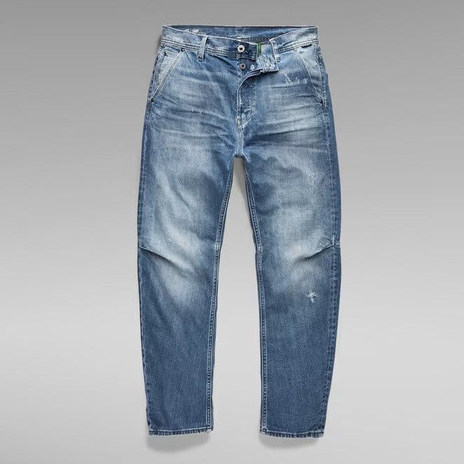 G-STAR Grip 3D Relaxed Tapered Jeans 'Faded Hague Blue'