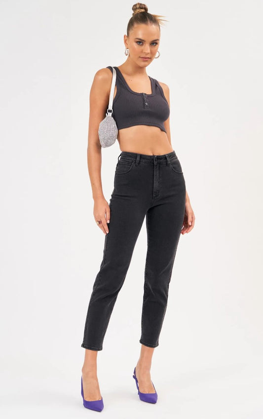 ABRAND 94 High Slim 'Faded Black'