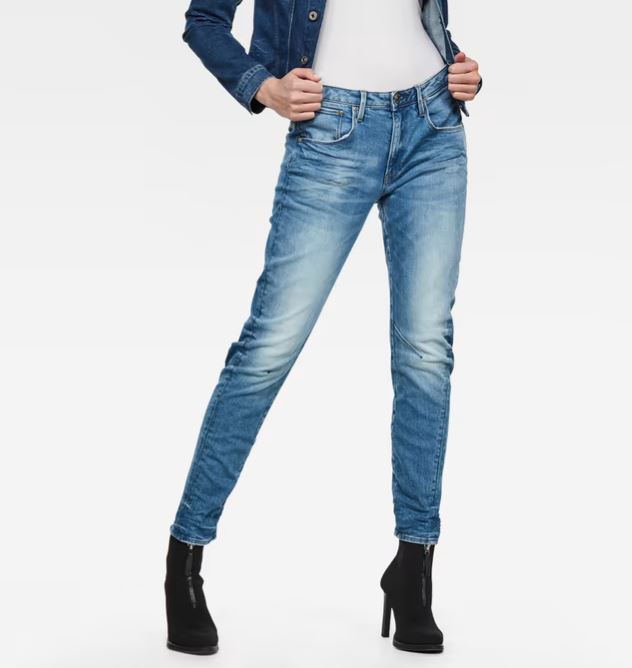 G-STAR Arc 3D Low Boyfriend 'Faded Blue'