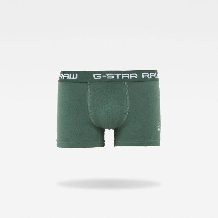 G-STAR Classic Trunks 3 Pack ‘Green pack’