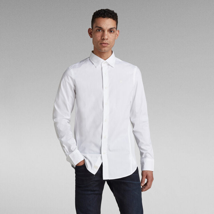 G-STAR Dressed Super Slim Shirt 'White' Route66.co.nz G-STAR Dressed Super Slim Shirt 'White' Route66.co.nz