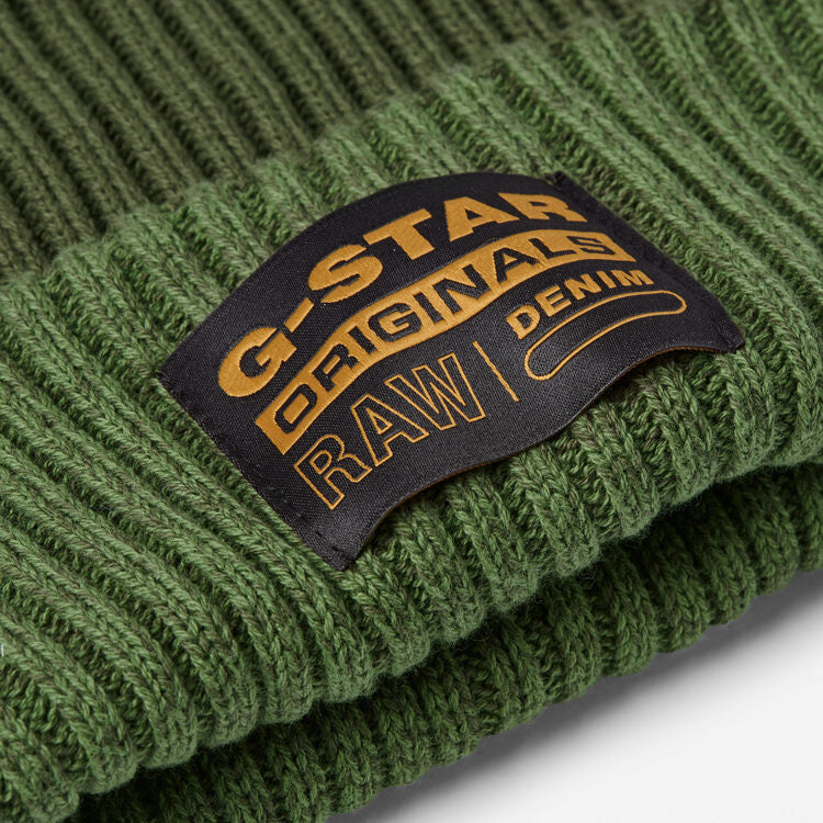 G-STAR Vaan Reversible Beanie 'Forest/Olive'